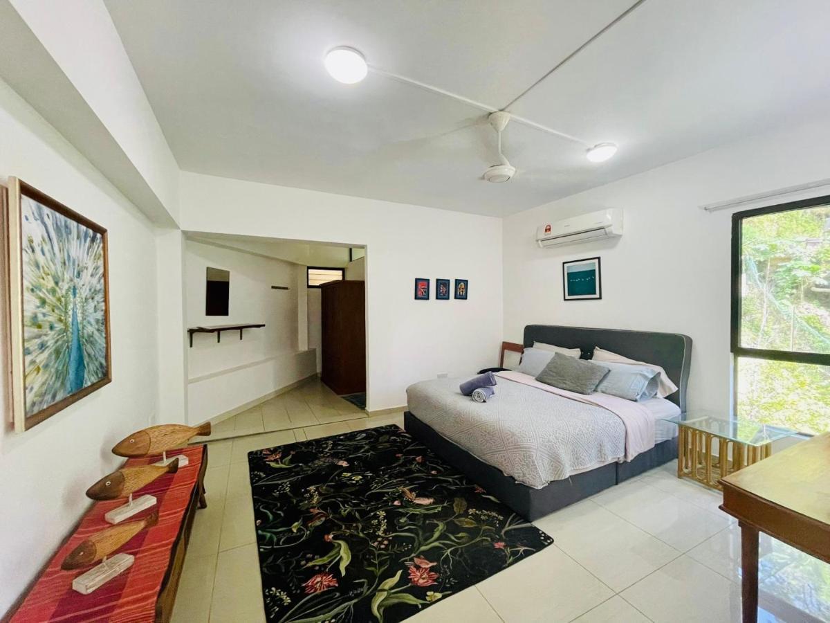 Kk Jungle Hideaway Lovely Apartment 5 Mins Walk To Town Kota Kinabalu Eksteriør bilde
